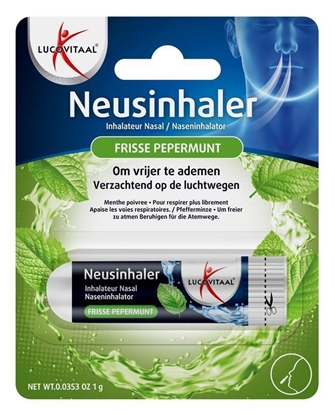 LUCOVITAAL NEUSINHALER FRISSE PEPERMUNT 1ST